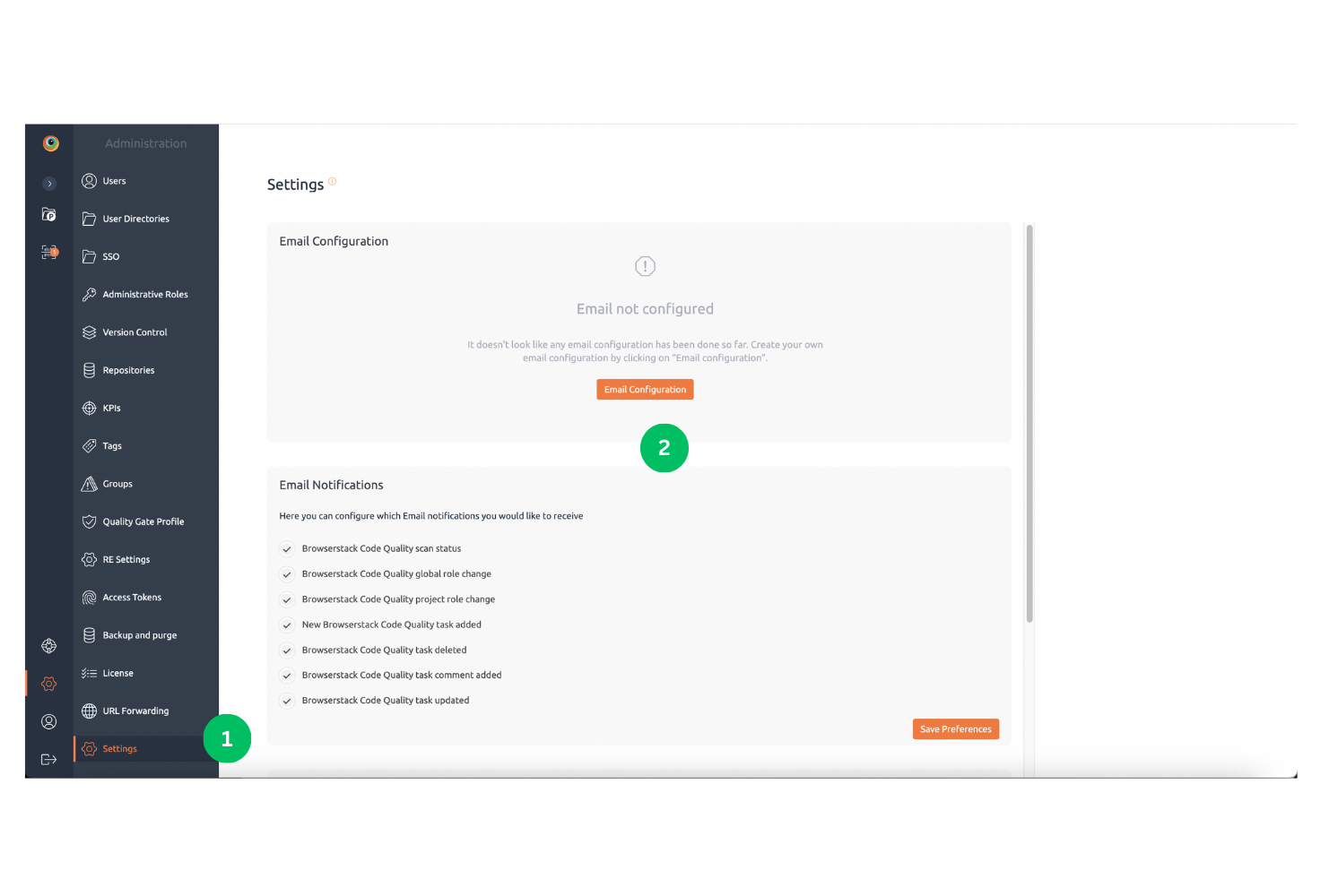 PURGE LINE, START CODE MODIFICATION